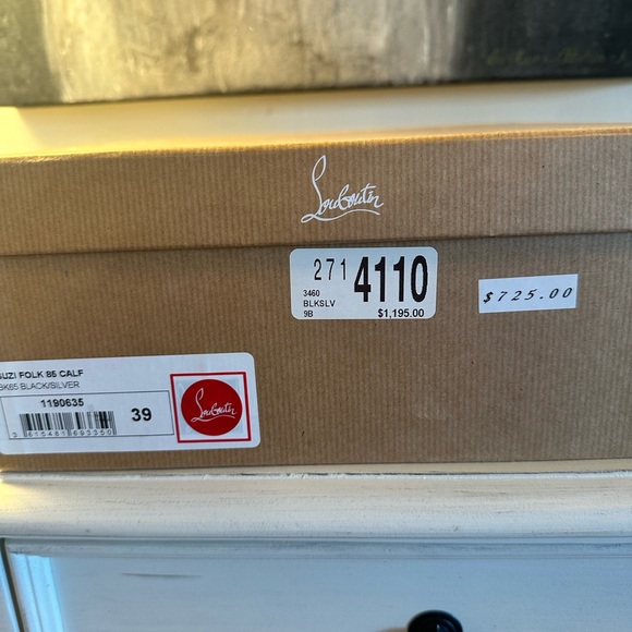 Christian Louboutin Leather Boots - New Condition - Picture 4 of 4